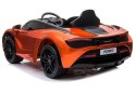 Auto na Akumulator McLaren 720S Pomarańczowy Lakier