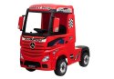 Auto na Akumulator Mercedes Actros Czerwone