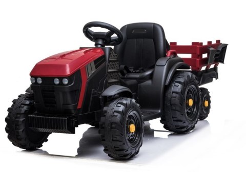 Traktor z Przyczepą na akumulator BDM0925 Czerwony Traktor z Przyczepą na akumulator BDM0925 Czerwony