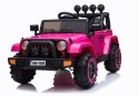 Auto na Akumulator Jeep BRD-7588 Różowy 4x4