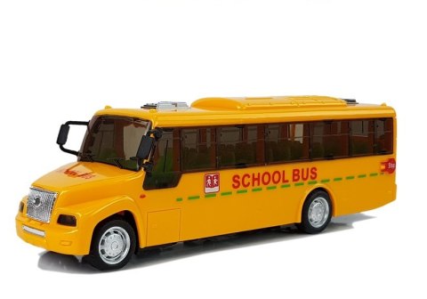 Szkolny Autobus z Naciągiem Światłami i Dźwiękami Otwierane Drzwi Szkolny Autobus z Naciągiem Światłami i Dźwiękami Otwierane Drzwi