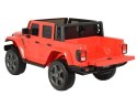 Samochód na akumulator Jeep Rubicon 6768R czerwony