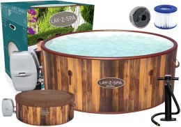 Dmuchane Spa Jacuzzi z Masażem i Podgrzewaczem 7osobowe 180 x 66 cm Bestway 60025