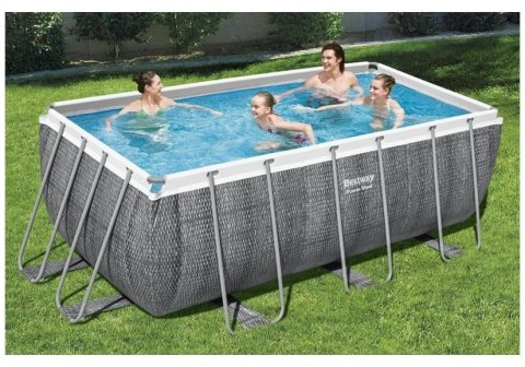Basen Stelażowy Ogrodowy 412 x 201 x 122cm Bestway 56722 Basen Stelażowy Ogrodowy 412 x 201 x 122cm Bestway 56722