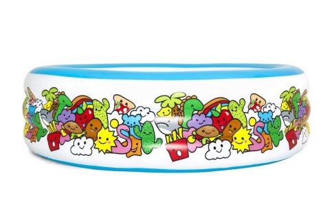 Basen Dmuchany Okrągły 196 cm x 53 cm Bestway 51122 Basen Dmuchany Okrągły 196 cm x 53 cm Bestway 51122
