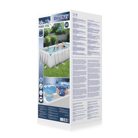 Basen Ogrodowy Stelażowy 549 x 274 x 122 cm Bestway 56466 Basen Ogrodowy Stelażowy 549 x 274 x 122 cm Bestway 56466