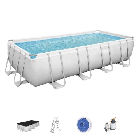 Basen Ogrodowy Stelażowy 549 x 274 x 122 cm Bestway 56466 Basen Ogrodowy Stelażowy 549 x 274 x 122 cm Bestway 56466