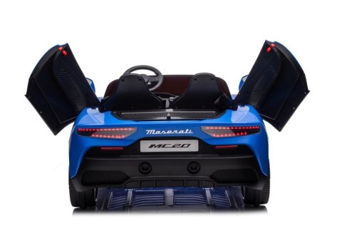 Auto Na Akumulator Maserati MC20 Niebieskie Auto Na Akumulator Maserati MC20 Niebieskie