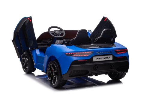 Auto Na Akumulator Maserati MC20 Niebieskie Auto Na Akumulator Maserati MC20 Niebieskie