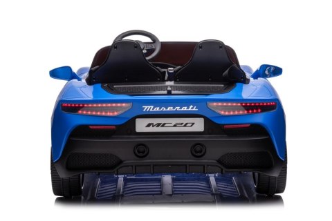 Auto Na Akumulator Maserati MC20 Niebieskie Auto Na Akumulator Maserati MC20 Niebieskie