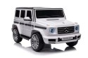 Pojazd Na Akumulator Mercedes G500 Biały 4x4