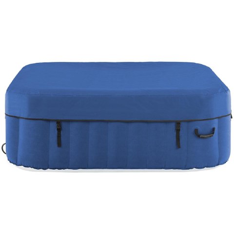 Jacuzzi ogrodowe dmuchane z masażem 6 osobowe 42C 900 l niebieskie Jacuzzi ogrodowe dmuchane z masażem 6 osobowe 42C 900 l niebieskie