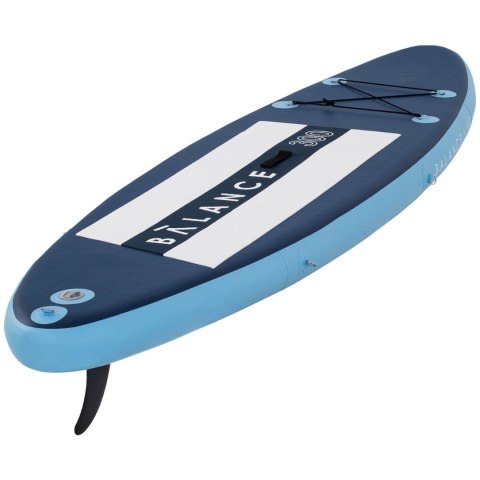 Deska do pływania SUP pompowana z akcesoriami Balance Line 135 kg niebieska Deska do pływania SUP pompowana z akcesoriami Balance Line 135 kg niebieska