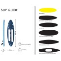 Deska do pływania SUP pompowana z akcesoriami Balance Line 135 kg niebieska
