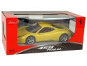 Auto R/C Ferrari Italia Rastar 1:14 Żółte