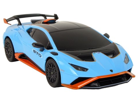 Auto R/C Lamborghini Huracan 1:24 Rastar Niebieskie Auto R/C Lamborghini Huracan 1:24 Rastar Niebieskie