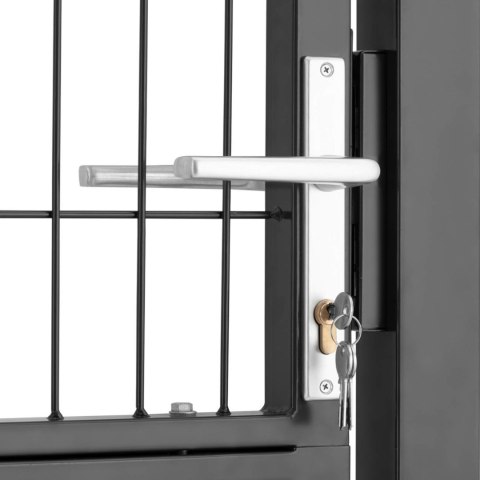 Brama furtka wejściowa ogrodowa ze stali 105 x 231 cm