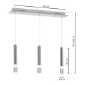 LAMPA WISZĄCA ICE 15W LED