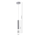 LAMPA WISZĄCA ICE 5W LED