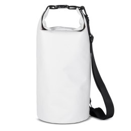 Worek plecak torba Outdoor PVC turystyczna wodoodporna 10L - biała