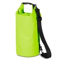 Worek plecak torba Outdoor PVC turystyczna wodoodporna 10L - jasnozielona