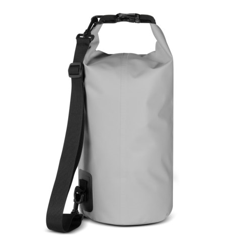 Worek plecak torba Outdoor PVC turystyczna wodoodporna 10L - szara Worek plecak torba Outdoor PVC turystyczna wodoodporna 10L - szara