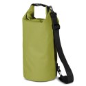 Worek plecak torba Outdoor PVC turystyczna wodoodporna 10L - zielona