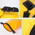 Worek plecak torba Outdoor PVC turystyczna wodoodporna 10L - żółta