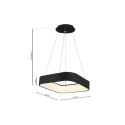 LAMPA WISZĄCA ASTRO BLACK 40W LED 3000K-4000K