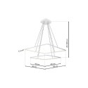 LAMPA WISZĄCA NIX WHITE 50W LED