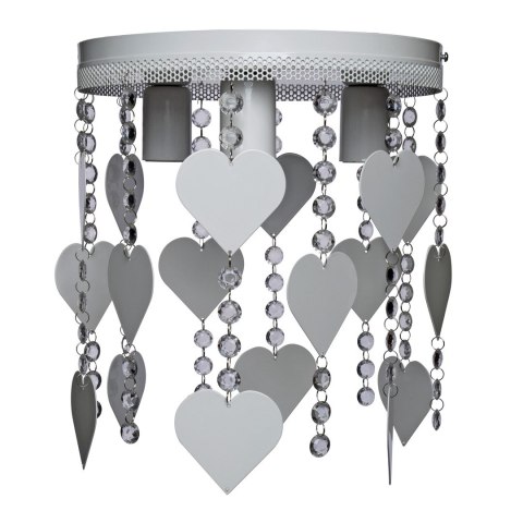 Lampa Sufitowa CORAZON GREY 3xE27