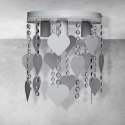 Lampa Sufitowa CORAZON GREY 3xE27