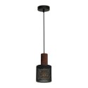 Lampa Wisząca ARES BLACK 1xE27