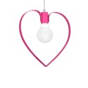 Lampa wisząca AMORE DARK PINK 3xE27