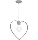 Lampa wisząca AMORE GREY 1xE27