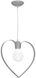 Lampa wisząca AMORE GREY 1xE27