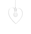 Lampa wisząca AMORE WHITE 1xE27