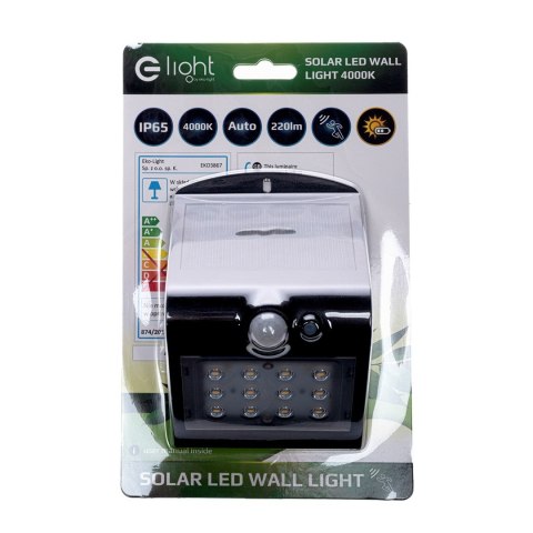 Lampka Solarna Butterfly Czarna 1,5W Lampka Solarna Butterfly Czarna 1,5W