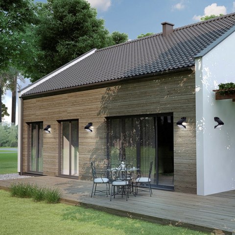 Lampka Solarna Butterfly Czarna 1,5W Lampka Solarna Butterfly Czarna 1,5W