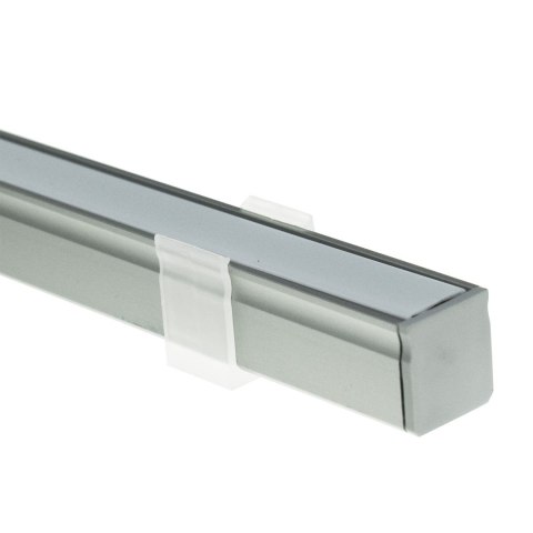 PROFIL ALUMINIOWY SREBRNY TYP Y 2m + KLOSZ MLECZNY PROFIL ALUMINIOWY SREBRNY TYP Y 2m + KLOSZ MLECZNY