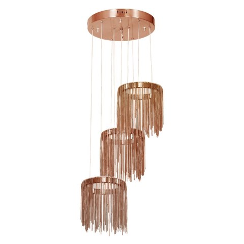 LAMPA WISZĄCA CASCATA COPPER 54W LED