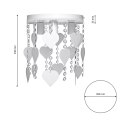 Lampa Sufitowa CORAZON WHITE 3xE27