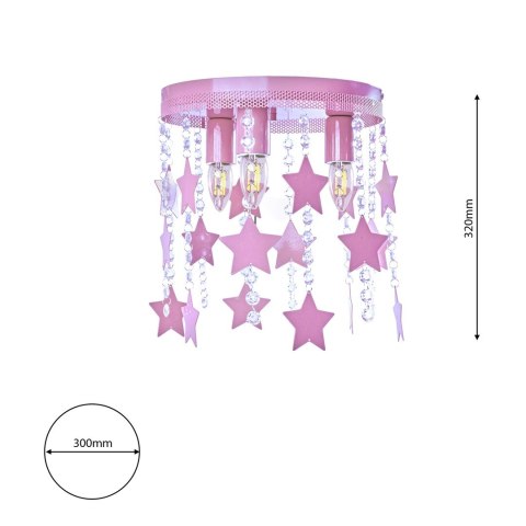 Lampa Sufitowa STAR 3xE27 Lampa Sufitowa STAR 3xE27