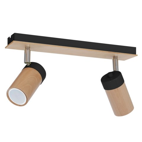Lampa sufitowa BARON BLACK 2xGU10 Lampa sufitowa BARON BLACK 2xGU10