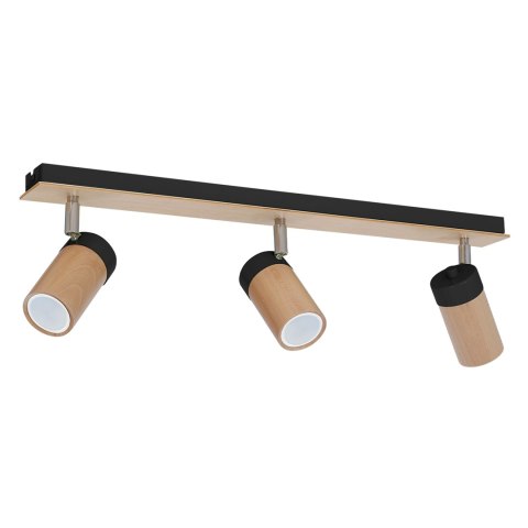 Lampa sufitowa BARON BLACK 3xGU10 Lampa sufitowa BARON BLACK 3xGU10