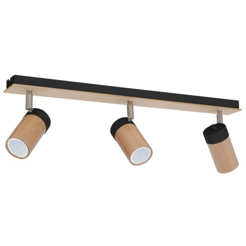 Lampa sufitowa BARON BLACK 3xGU10 Lampa sufitowa BARON BLACK 3xGU10