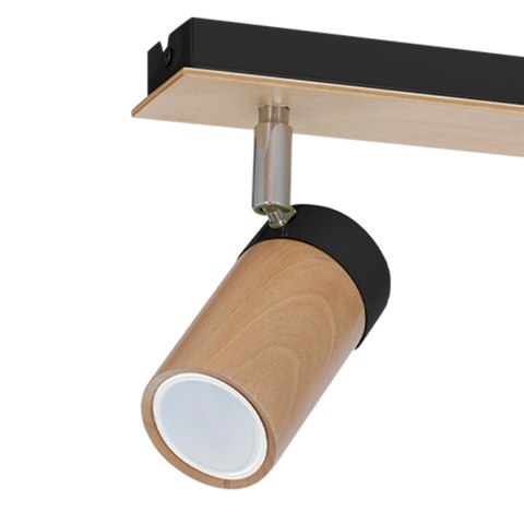 Lampa sufitowa BARON BLACK 3xGU10 Lampa sufitowa BARON BLACK 3xGU10
