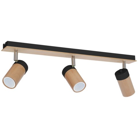 Lampa sufitowa BARON BLACK 3xGU10 Lampa sufitowa BARON BLACK 3xGU10