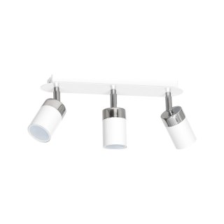 Lampa sufitowa Joker 3xGU10 Biały/Chrom
