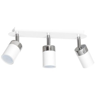 Lampa sufitowa Joker 3xGU10 Biały/Chrom